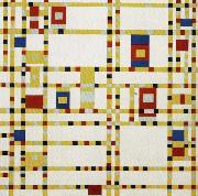 Piet Mondrian Broadway Boogie Woogie oil on canvas